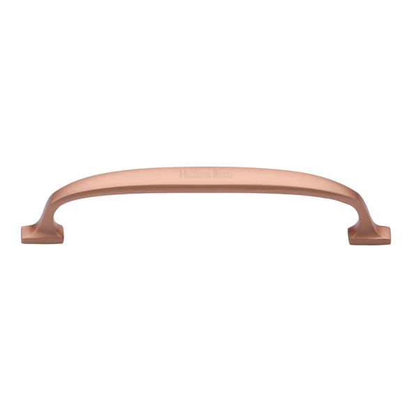 C7213 160-SRG • 160 x 184 x 35mm • Satin Rose Gold • Heritage Brass Durham Cabinet Pull Handle